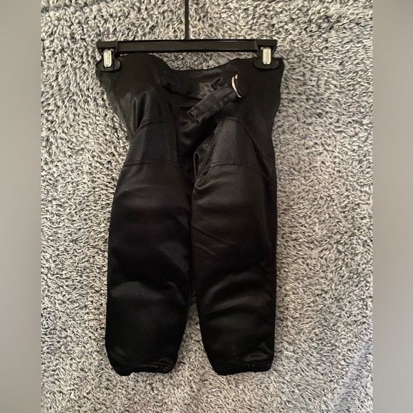 BLACK CHAMPRO YOUTH XL BASEBALL PADDED PANTS SHORTS SHINY BOYS EXTRA SMALL - Picture 2 of 8